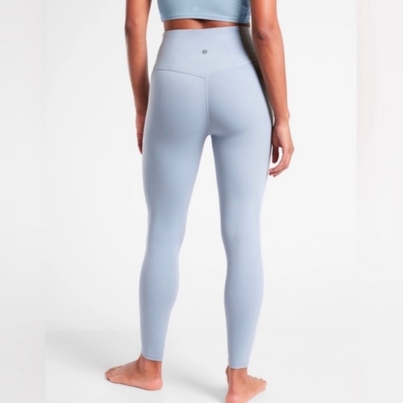 NWT Athleta Ultra High Rise Elation 7/8 Sky Blue Tight Size 1X. - Picture 4 of 8